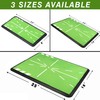 CHAMPKEY Heavy-Duty Golf Hitting Mat - Swing Path Feedback Golf