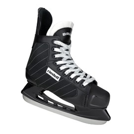 Riedell Bruin Ice Skates - Recreational Hockey Ice Skates | Black | Size 11