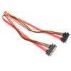 10pcs Sata Cable 7+15Pin Male to Female 22 Pin Data