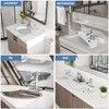 Homevacious Bathroom Faucet Waterfall Sink Faucets Bath Chrome Single Handle