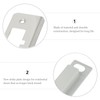 DOITOOL Door Lock Plate Stainless Steel Strike Plate for Home