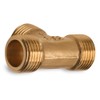 Tee Pipe Fitting T Pipe Connector Brass Tee Equal Tee