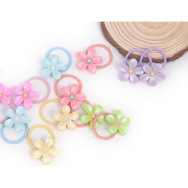 BIANHUAN Hair Rubber for Children, 12 (6 x 2), Baby Hair Accessories, Hair Accessories, Hair Accessories, Hair Clip, Kids, Children, Painless, Safe, Girls, Stylish, Cute, Outing, Daily Casual,