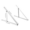 45" Adjustable Solar Panel Mount Brackets, with Foldable Tilt Legs