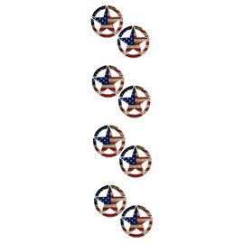 Mobestech 8pcs American Flag Car Sticker Decal Patriotic Automotive Vinyl Decal for Trucks Suvs Boats Laptops Easy to Apply Scratch Covering for Veterans and Enthusiasts