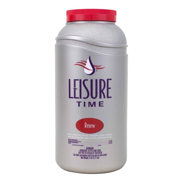 LEISURE TIME Leisure Time RENU5 Renew Non-Chorine Shock, 5 lbs