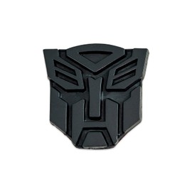 Transforming Auto Robot Auto Emblem - [Black][5'' Tall]