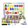 Regletas Magnéticas Montessori QITING Letras Inglés 248 Pzs Espuma EVA