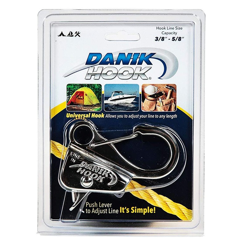 Danik Hook Stainless Steel Anchor Hook, Easy to Use, Knotless