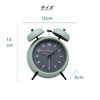 NEXTIME Golden Hour Desk Clock Alarm Clock Stylish Silent Bell