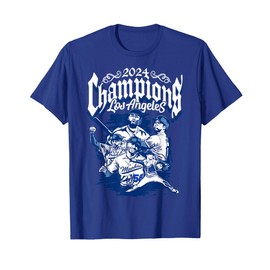 Ryno Sports 2024 Champs LA Team 5 Players Los Angeles Baseball T-Shirt