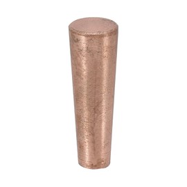 PATIKIL テーパー形状 ソリッド銅ストッパー 3/8"チューブ銅ストッパーラボプラグ 銅パイプ 密閉 コンデンサーメンテナンス用 1個
