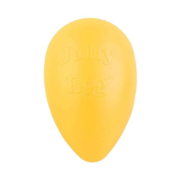 Jolly Pets Jolly Egg Dog Toy, 12 Inches/Large, Yellow