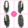 FBKDFCZS Body Wave Highlight V Part Wig For Black Women