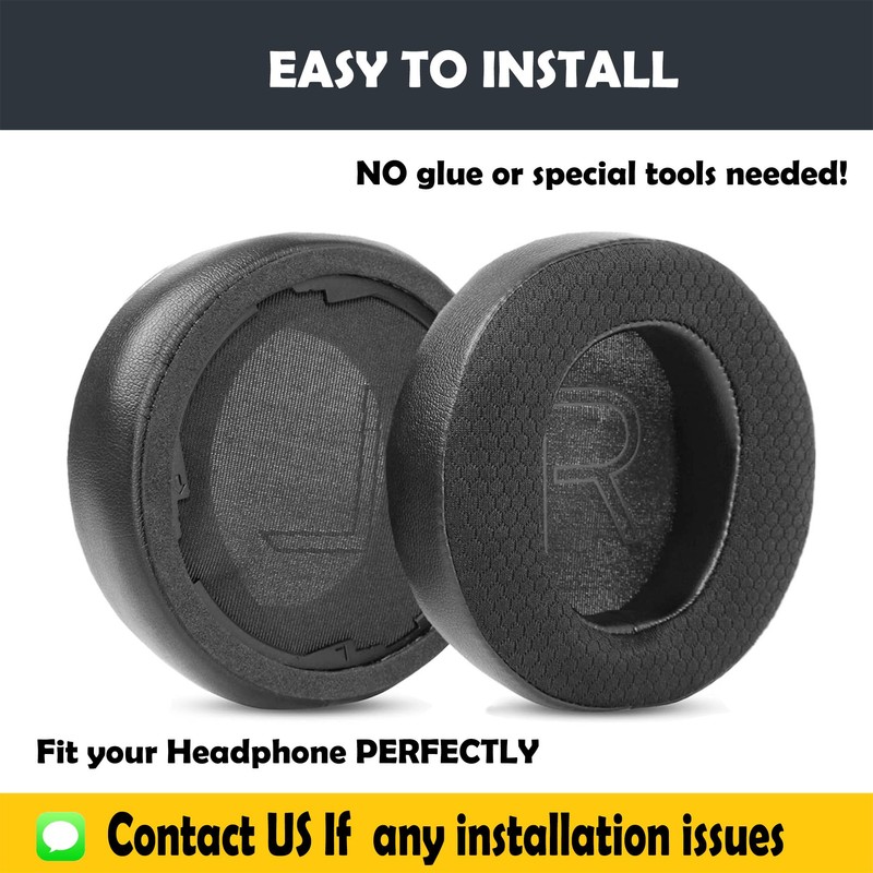HTINDUSTRY Replacement Ear Pads Compatible with Alienware AW310H AW510H 7.1