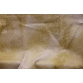 Unbranded Yarrow HAND DYED RUG HOOKING WOOL over 1/8 yard  gold yellow Spotted Cur