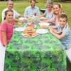 2 Pack Hawaiian Luau Tablecloths, PILZUME 54x 108 Inch Tropical