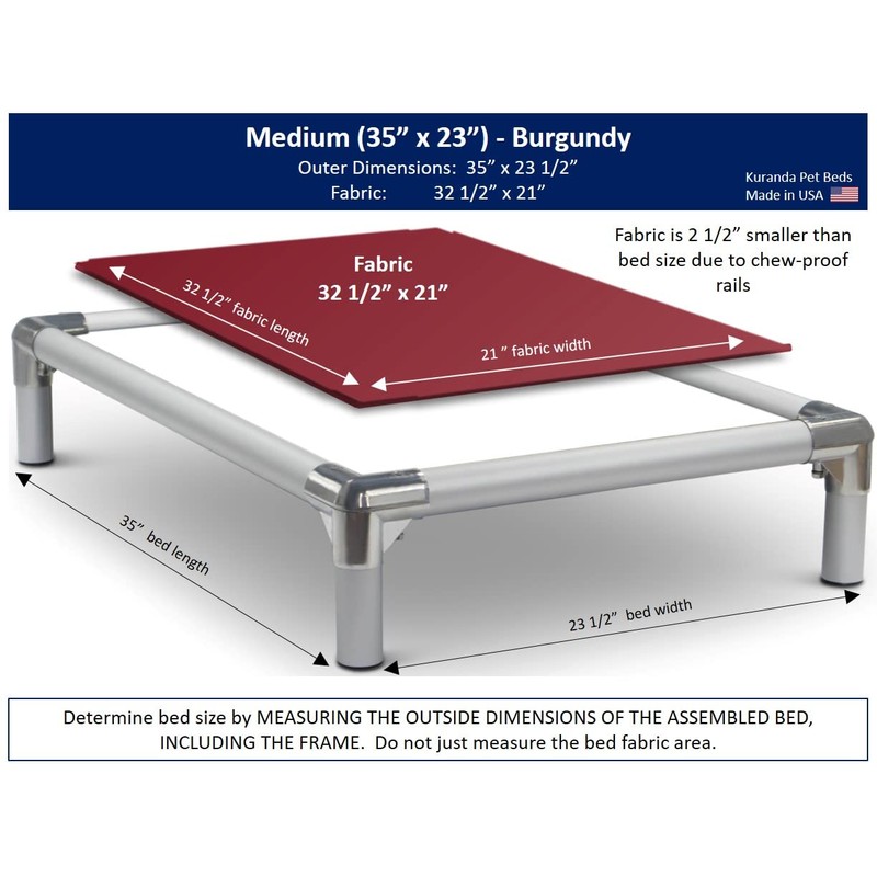 Kuranda Replacement Fabric - Medium - 35" x 23" -