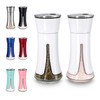 White Salt and Pepper Shakers by Aelga, White Kitchen Accessories,