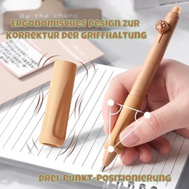 DealKits Erasable Ballpoint Pen, Rollerball Pen, 4 Pieces Ballpoint Erasable, Erasable Pen Set, Erasable Gel Pens - Blue, Tip 0.5 mm, for School Supplies, Office Supplies, Students