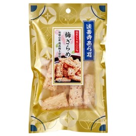Hozenji Arare, Plum Zarame, 1.2 oz (35 g)