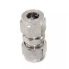 Hardwareeeer 304SS Compression Tube Fitting Union with Double Ferrules 3/8"