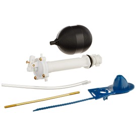 Plumb Pak Complete Toilet Repair Kit Fill Valve, Flapper, Float Replacement for 8.5" Tanks
