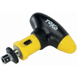 Toko One Size Yellow/Black Pocket Screwdriver Ski and Snowboard Tool For Bindings Adjustments