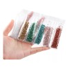 Crushed Glass 6 Colores Piedras Cristal Triturado Strass Maquillaje Resina