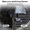 Electric Grill Clean Brush, Rechargeable Cordless BBQ Brush, 180°Adjustable Cleaning