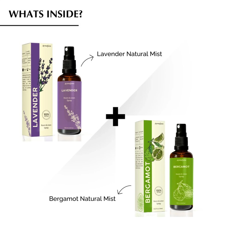 Lavender Mist | 100 ml | Bergamot Mist | 100