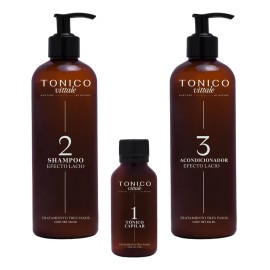 Vittale Kit 3 Pasos Crecimiento Reparador Cabello Lacio