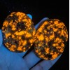 2025HOT! Yooperlite Palmstone UV Reactive Fluorescent Glowing Fire Rocks Stone