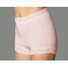 Teijin Frontier High Performance Absorbent Pants, Absorbent Shorts, 1/4 Length, Pink, Size LL