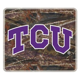 Texas Christian (TCU) Decal (CAMO TCU DECAL (3''4''6''12''), 3 in)