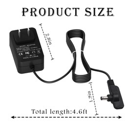 Sigely 12V Charger Fit for Shark FlexBreeze Outdoor Fan