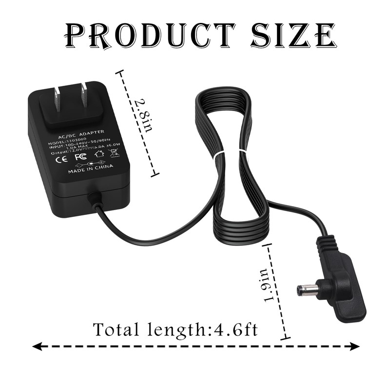 Sigely 12V Charger Fit for Shark FlexBreeze Outdoor Fan