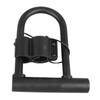 Bike U Lock with Steel Cable 2 Key Universal Anti