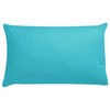 Set of 2 pillow cases (polyester) blue-green