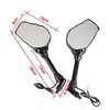 OKSTNO LED Skull Skeleton Hand Claw Side Mirrors Rearview Mirrors