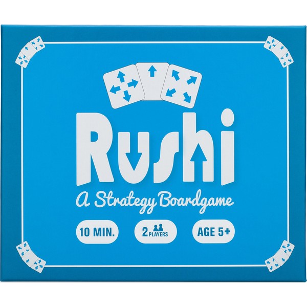 Nexci Rushi Strategy Tile Game: 2 Player Board Game