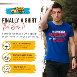 Save The Chubby Unicorn Sarcastic Mens Funny Graphic T-Shirts | Printed in USA Novelty Graphic Tees for Men | Funny Shirts for Men 2XLT Black17