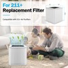 2 Pack 211+ Filter Replacement Compatible with 211+ Air Purifier,