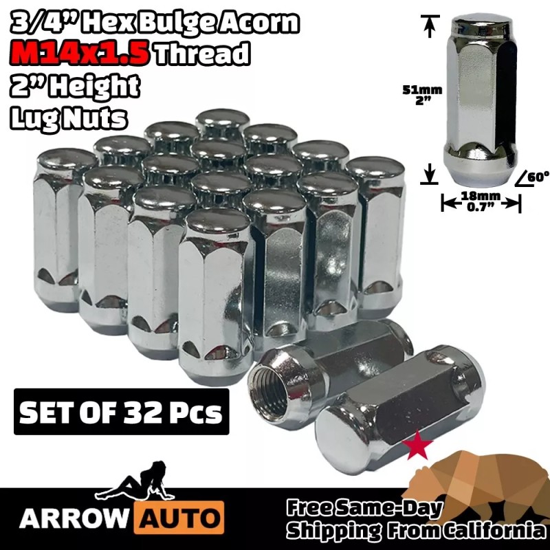 ARROW 32 Chevy GMC Silverado Sierra 2500 3500 HD 14x1.5
