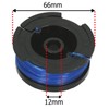 Spares2go 10m x 1.5mm Spool Line and Cover for Black