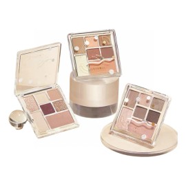 Paleta De Sombras De Ojos De 7 Colores Tono Tierra Mate