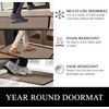 A1HC Indoor Outdoor Mat, Front and Back Entrance Welcome Mats,