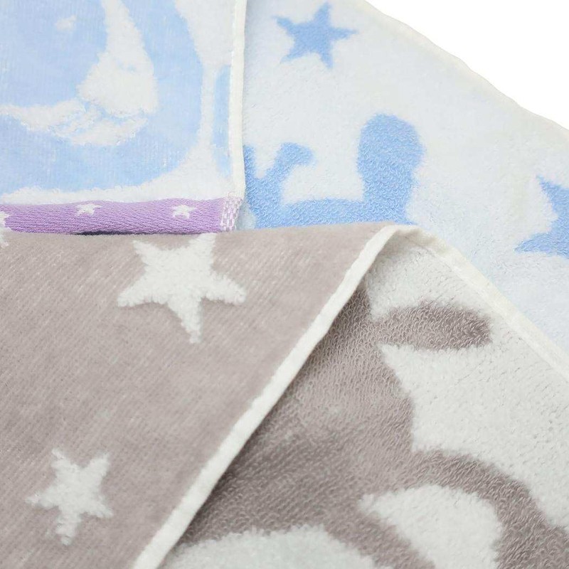 Shaun the Sheep [Face Towel] Long Towel Kumonoue BLUE [GY]