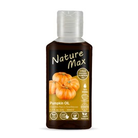 Nature Max Pumpkin Kernel Oil Essential Oils Natural Undiluted Pure for Hair and Skin Care Cold Pressed Premium (1 Pack = 1.70 oz / 50 ml) زيت لب قرع