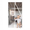 White Magnetic Screen Door - Fit Door Size 40x80 Inch,